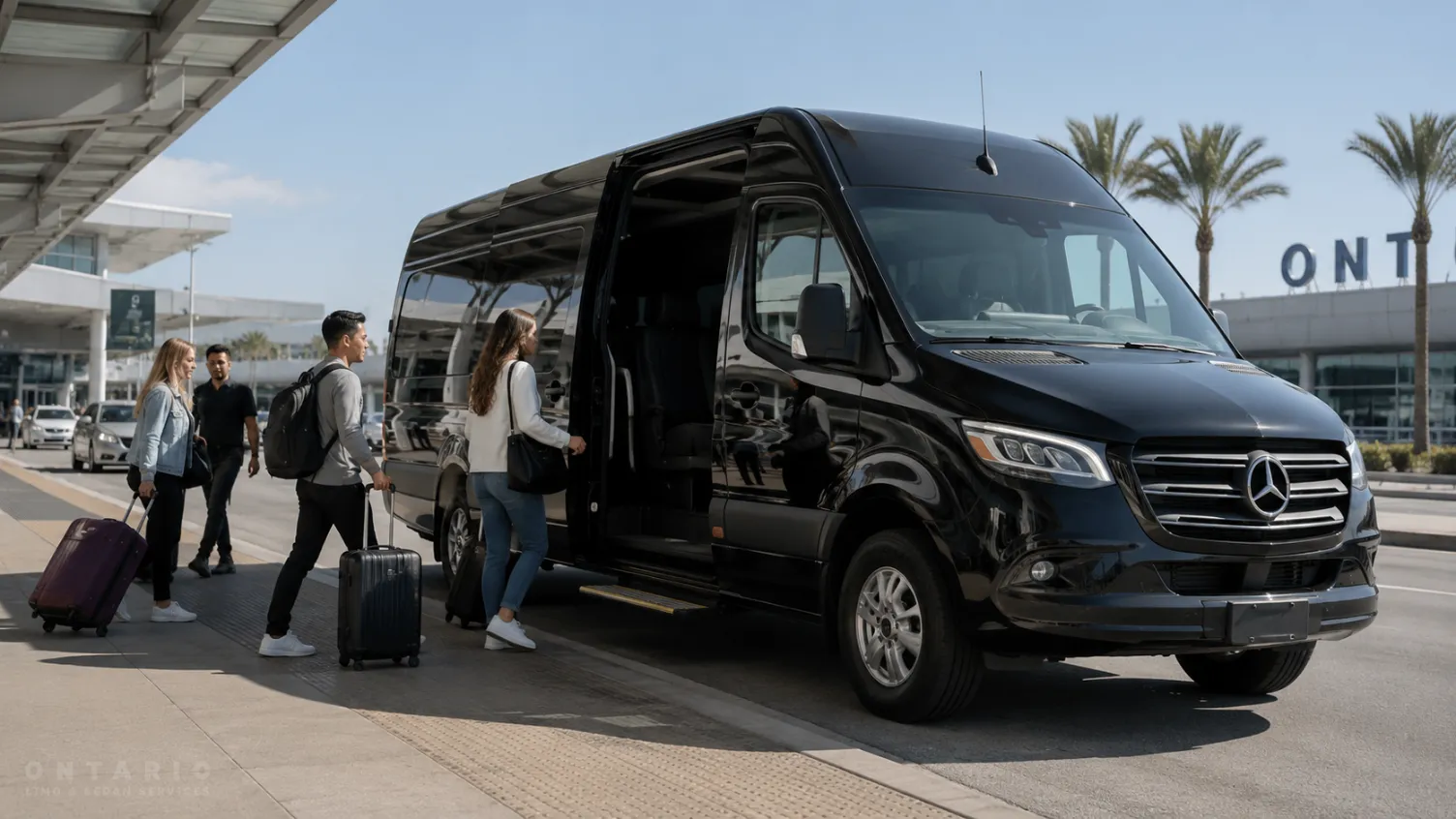 group-transportation-from-ontario-airport-mercedes-sprinter-banner