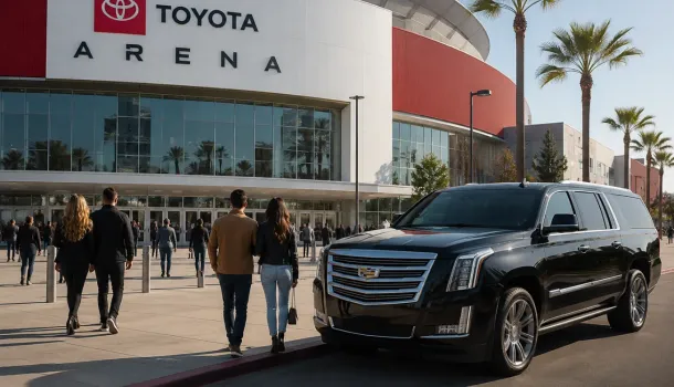 Transportation to Toyota Arena in Ontario for Concerts and Events